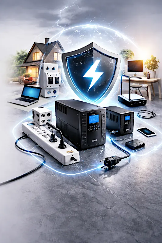 Ochrona przeciwprzepięciowa i UPS