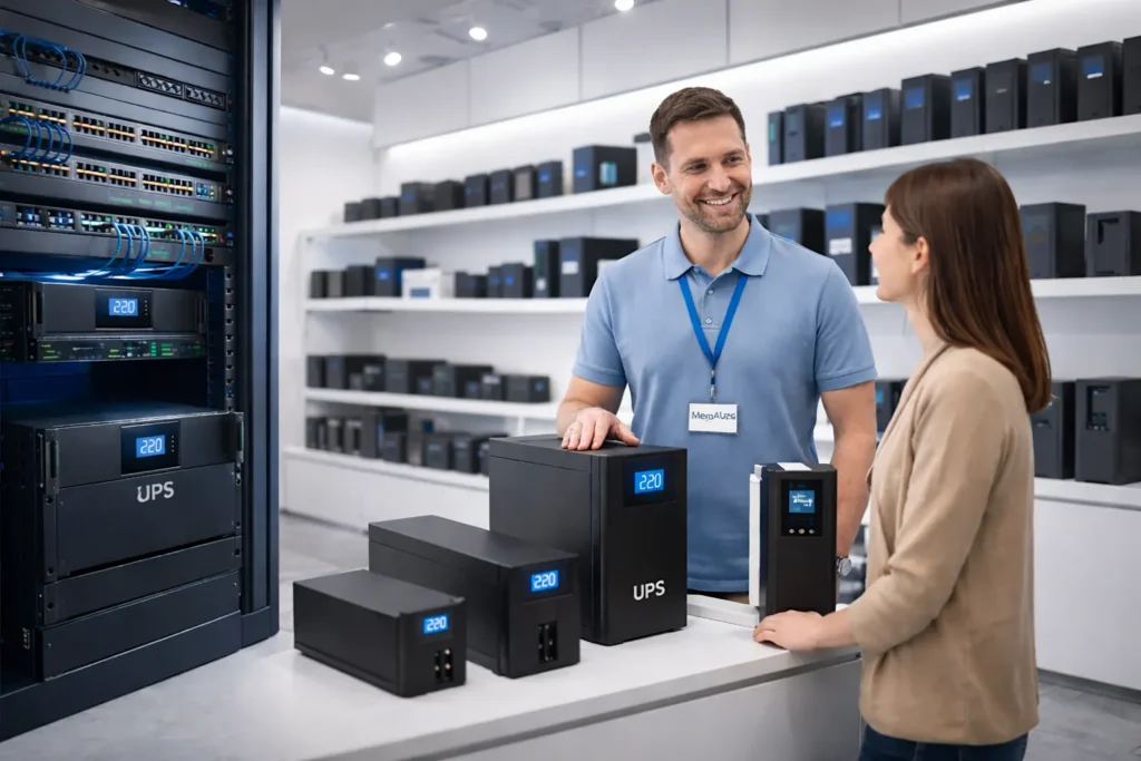 Sklep MegaUPS - Ochrona przeciwprzepięciowa i zasilacze UPS dla domu i firmy.