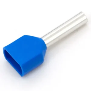 Tulejka izolowana HI 2x2,5/10‑ni niebieska (100 szt.) Al/Cu