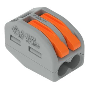 Złączka instalacyjna z dźwigniami WAGO 222-412 – 32A, 400V 2-przewodowa