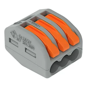 Złączka instalacyjna z dźwigniami WAGO 222-413 – 32A, 400V 3-przewodowa