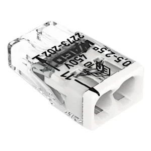 Złączka Instalacyjna - szybkozłączka 2273-202 na drut 2x0,5-2,5mm2 WAGO